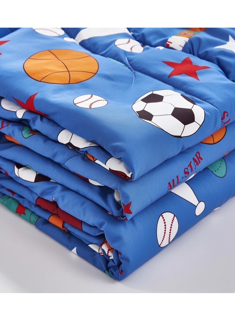Ming Li Kids Bedspread Set 3 Pieces – Soft Fabric with Medium Filling for Positive Energy and Peaceful Sleep - Image 2